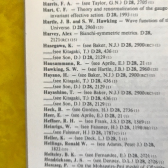 Stephen Hawking Article in Physics Review 1983. New. Vintage. Rare. - Picture 10 of 12